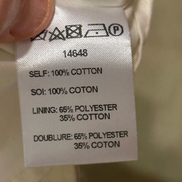 34N 118W Anthropologie Giana Utility Romper cream size M NEW - Picture 15 of 15